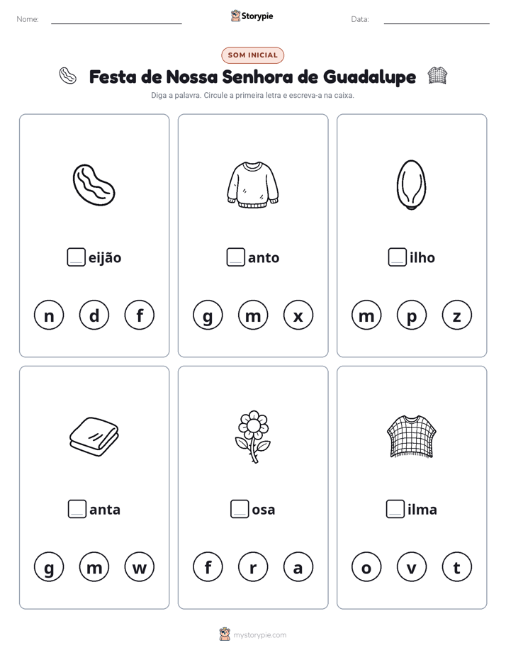 Sons Iniciais