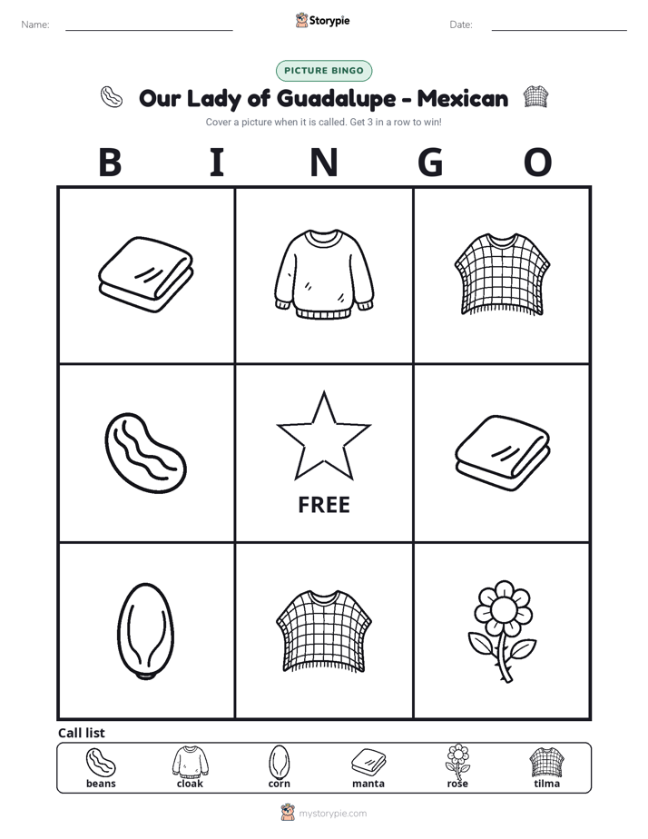 Picture Bingo