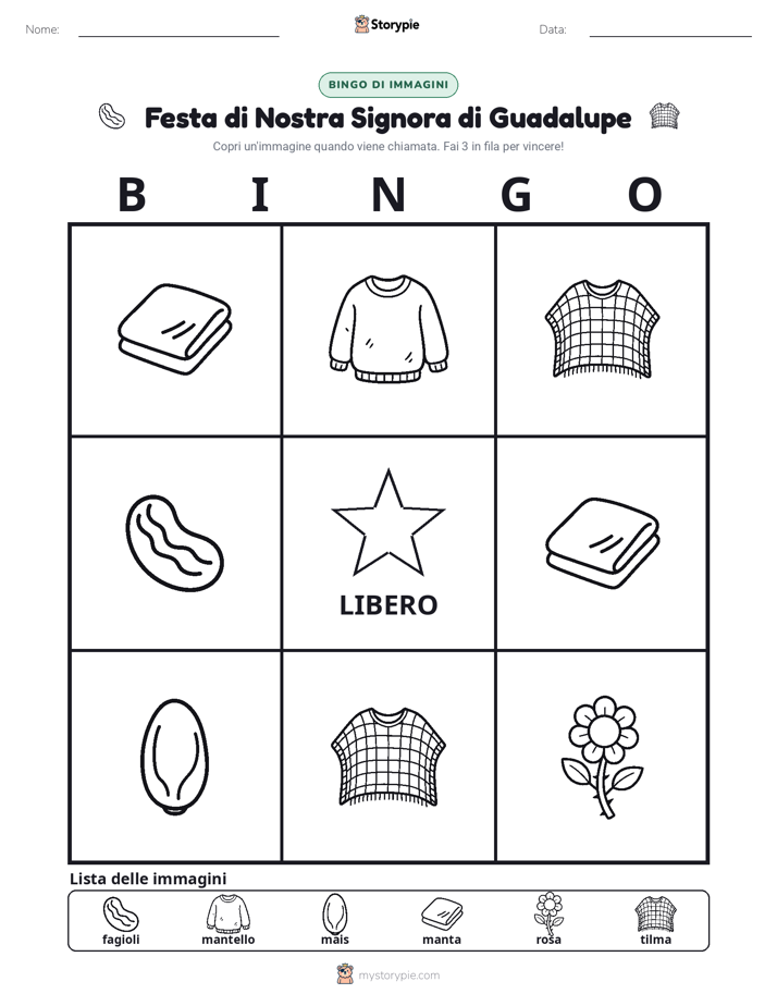 Bingo delle Immagini