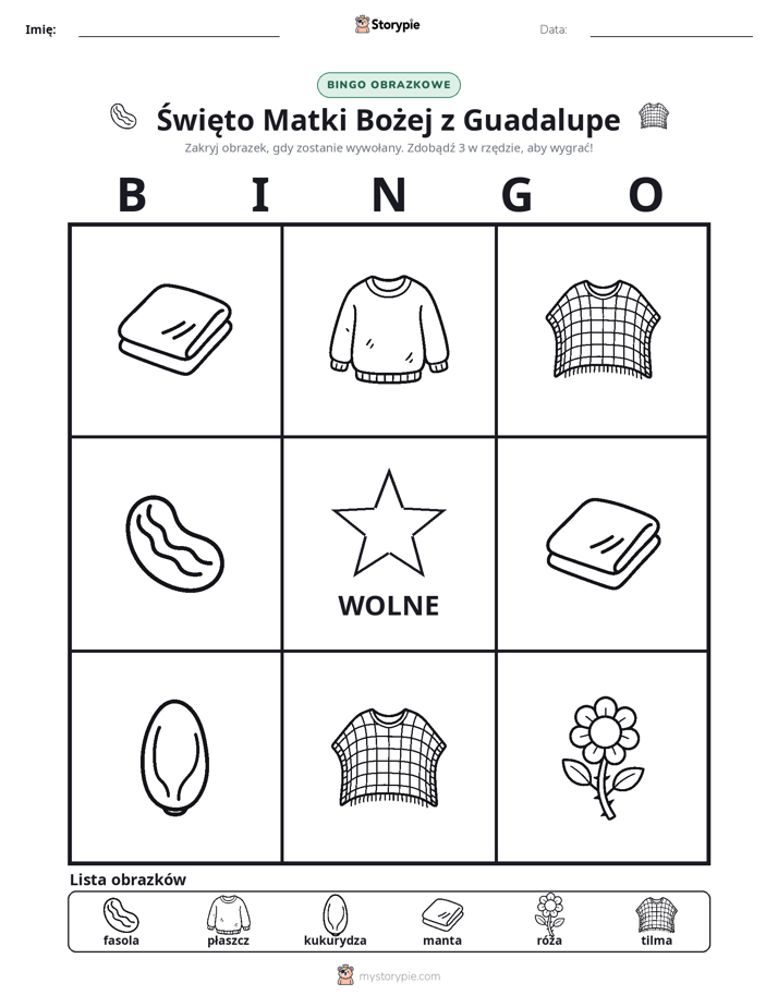 Bingo obrazkowe