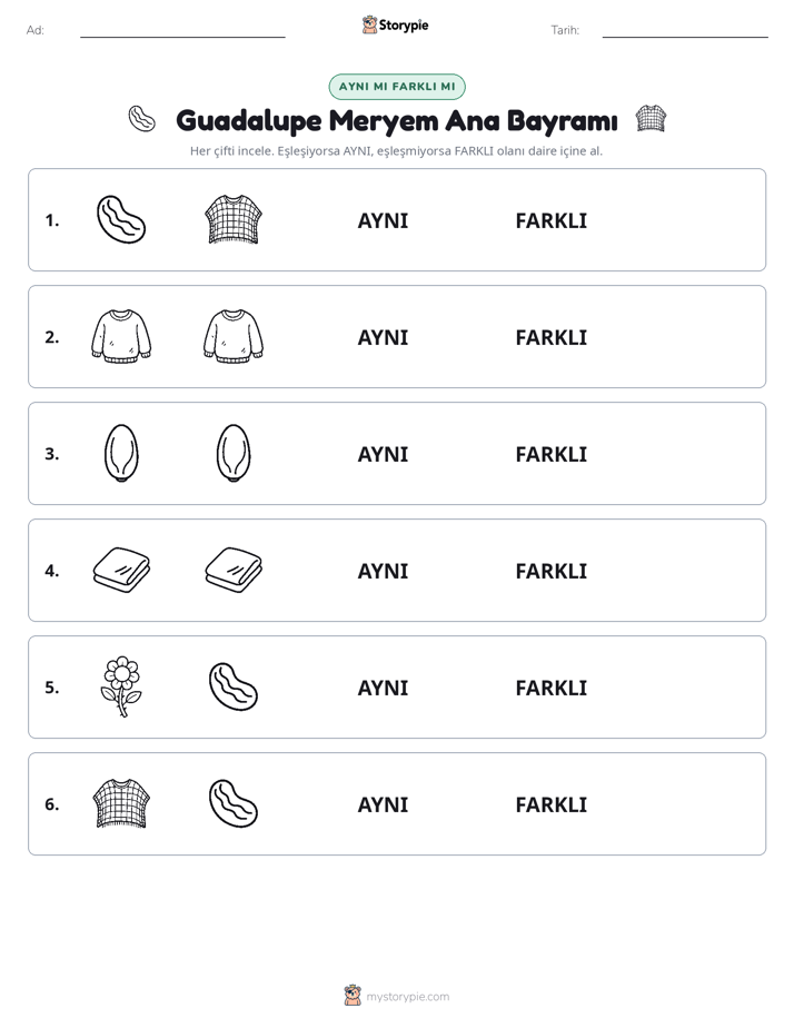 Aynı mı Farklı mı