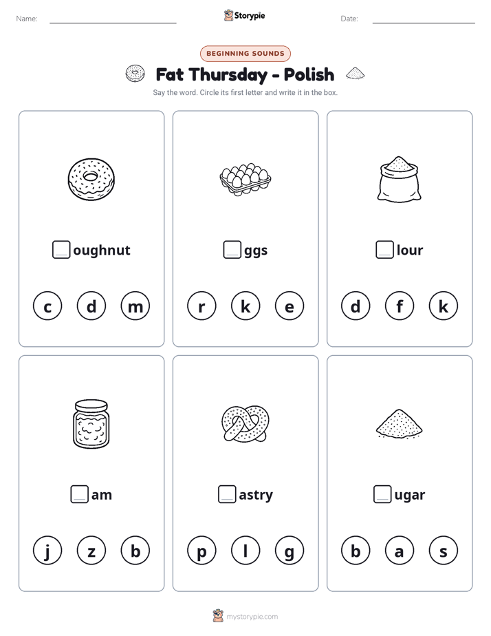 Beginning Sounds