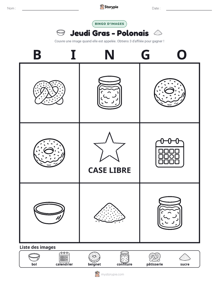 Bingo d'Images