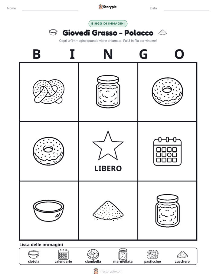 Bingo delle Immagini