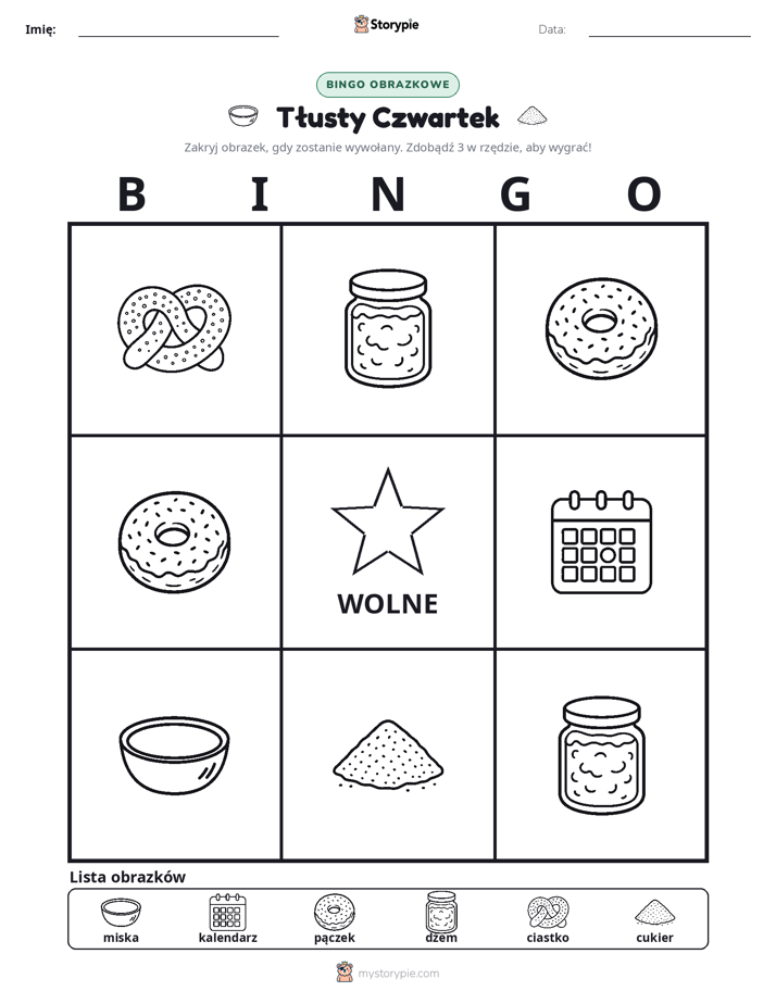 Bingo obrazkowe