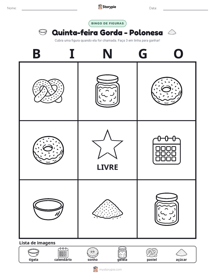 Bingo de Imagens
