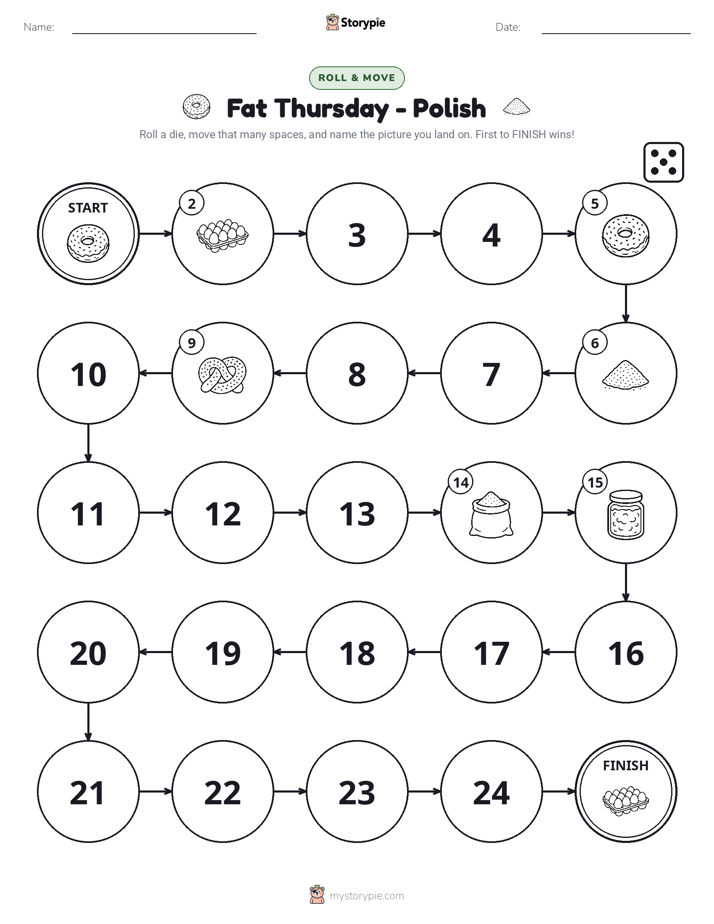 Roll & Move Game
