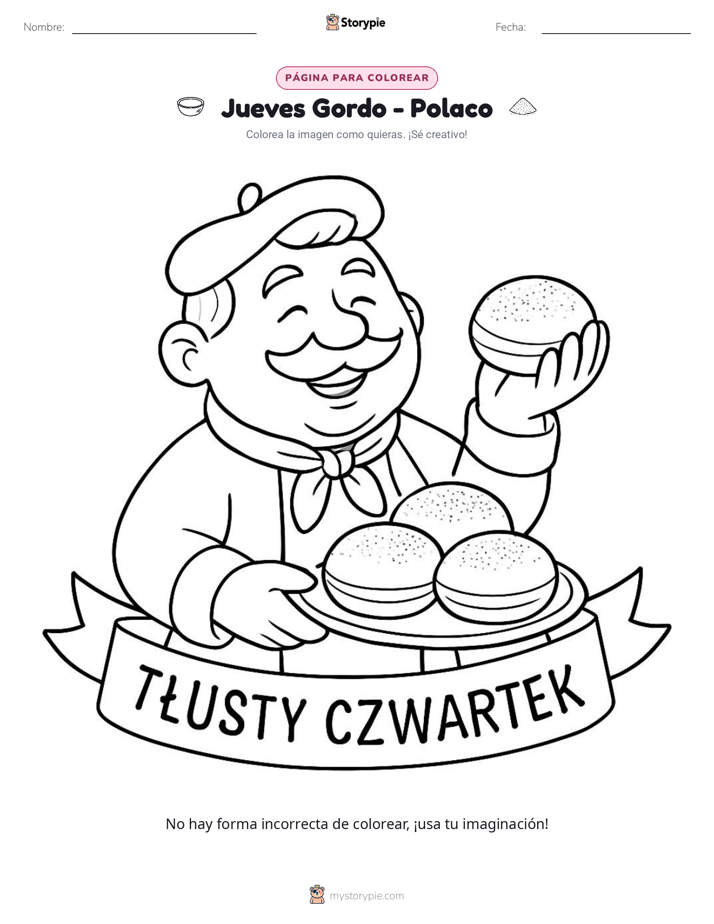 Página para Colorear