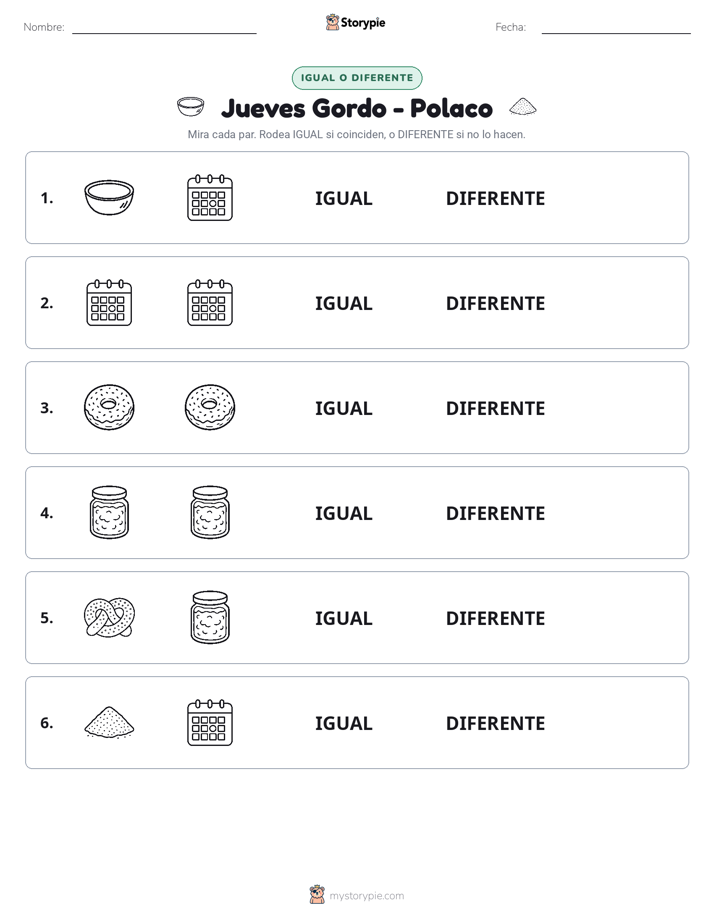 Igual o Diferente