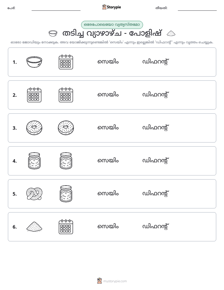 ഒന്നോ വ്യത്യാസമോ