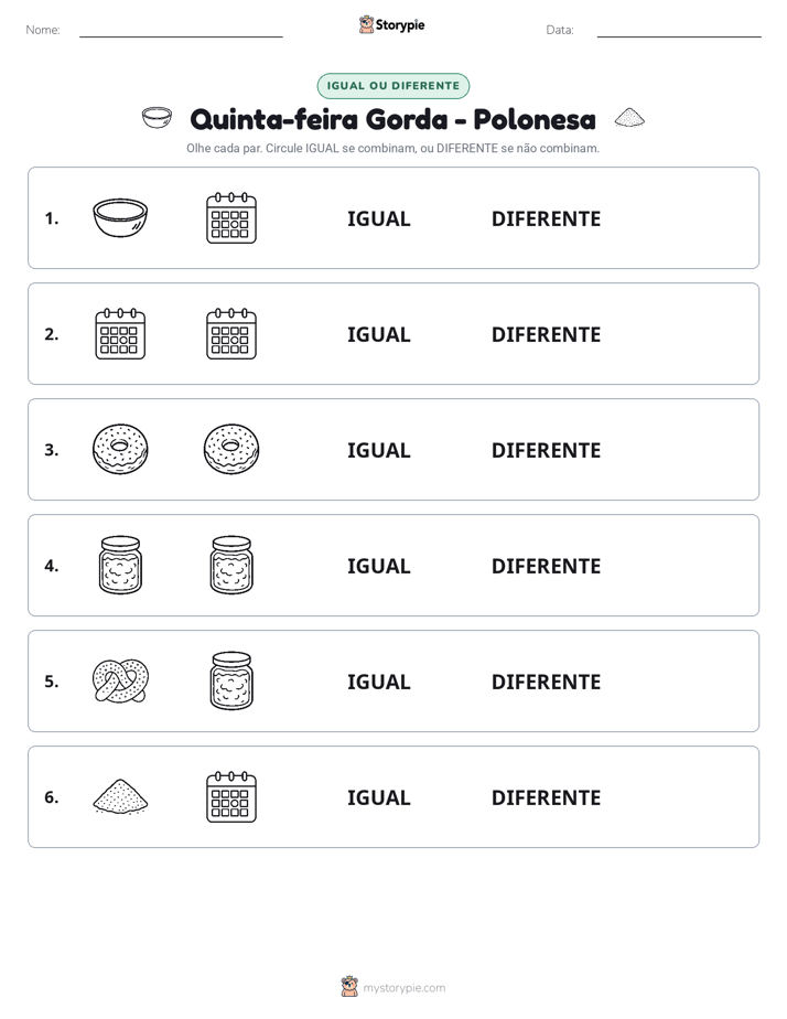 Igual ou Diferente