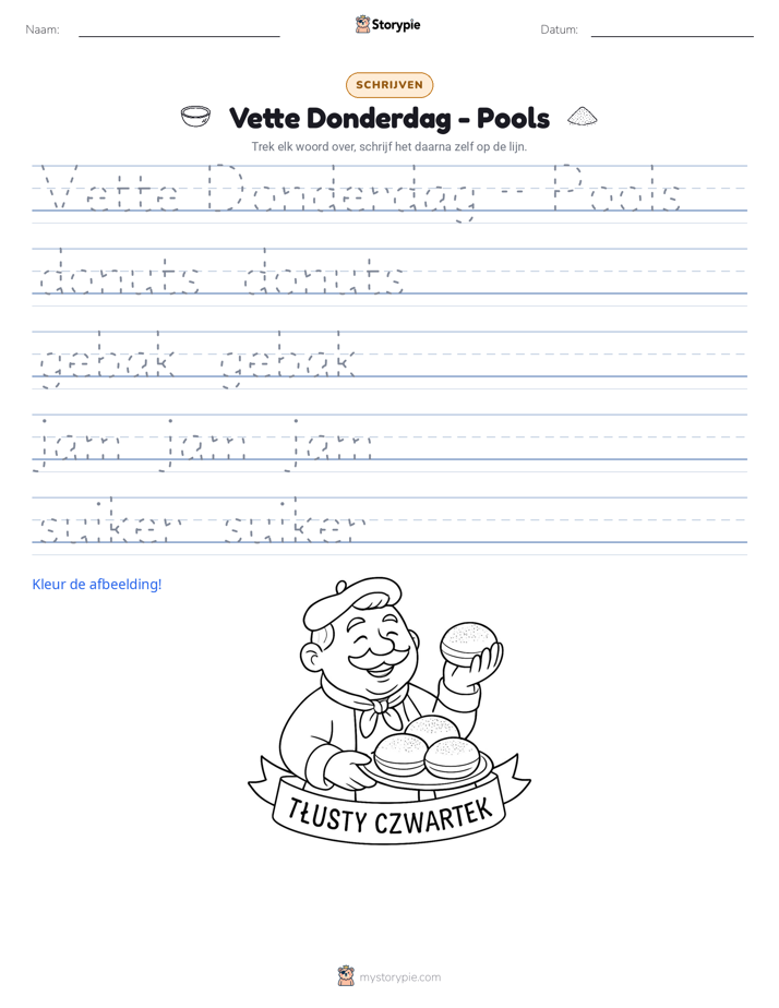 Schrijf Oefening