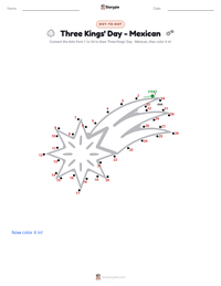 Three Kings' Day - Mexican printable worksheet preview