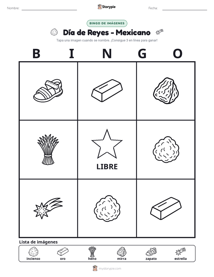 Bingo de Imágenes