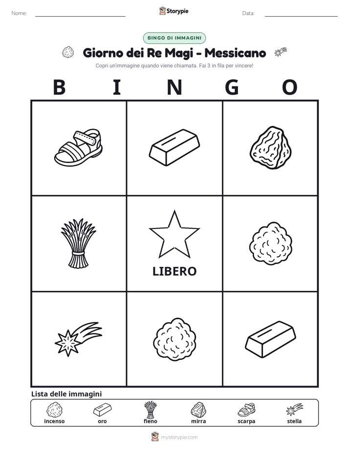 Bingo delle Immagini