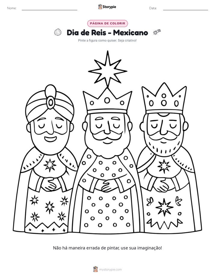 Página para colorir
