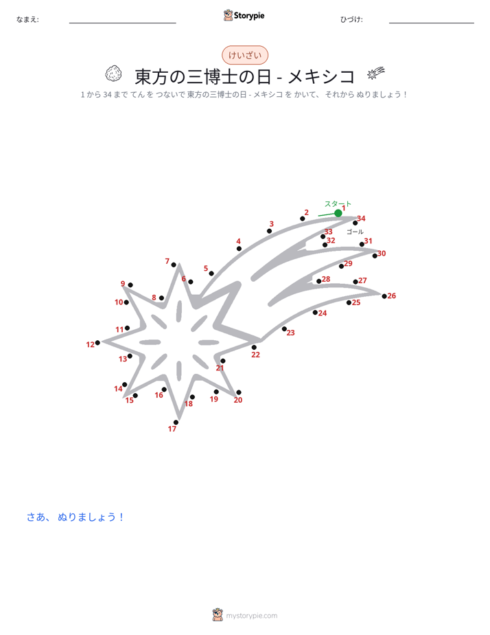 点つなぎ