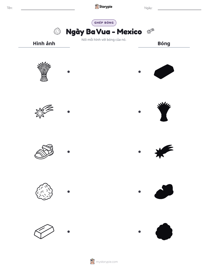 Ghép Hình Bóng