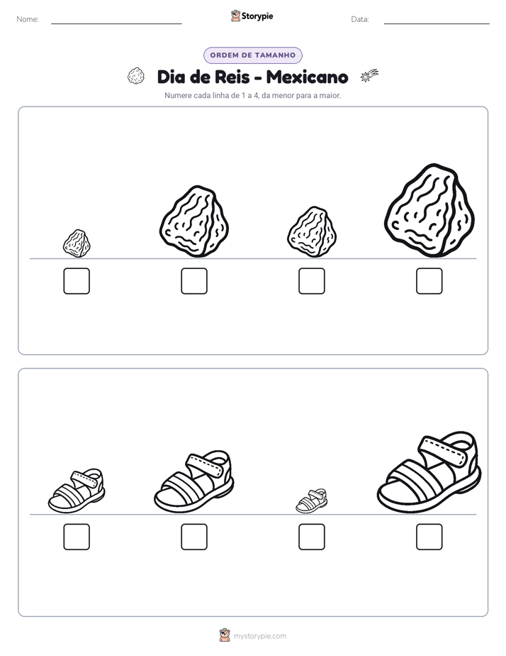 Ordem de Tamanho