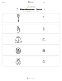 Sint-Maarten - Dutch printable worksheet preview