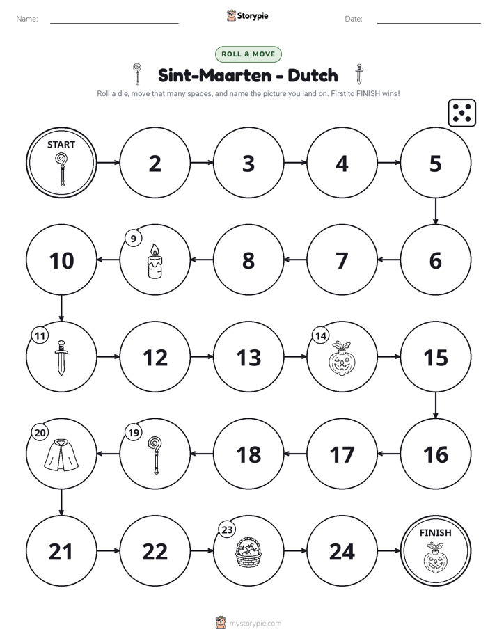 Roll & Move Game