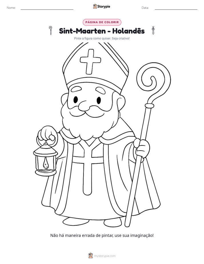 Página para colorir