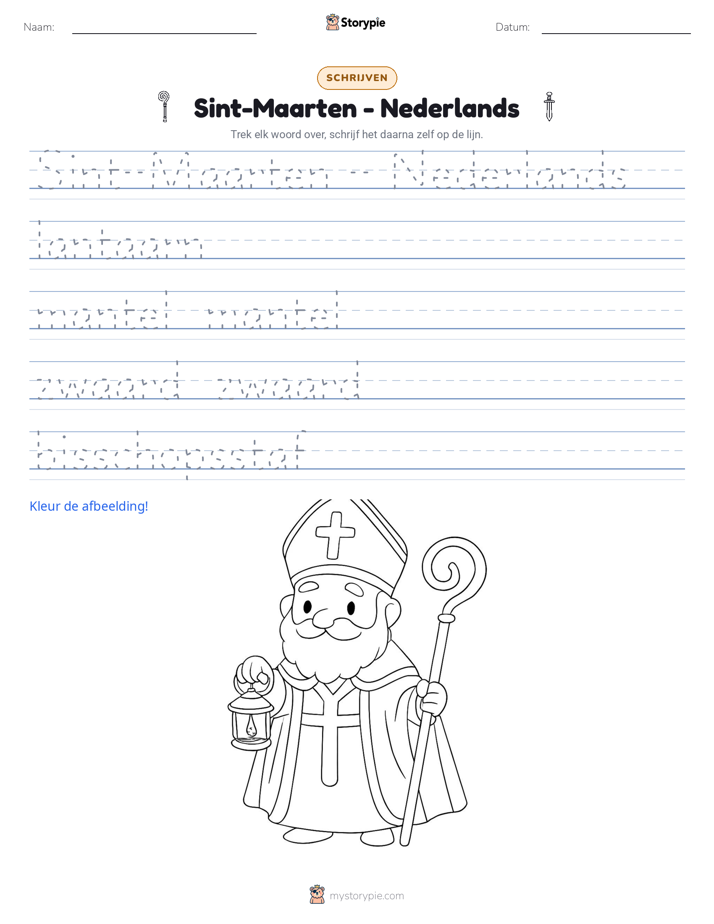 Schrijf Oefening