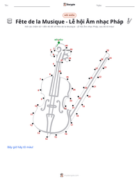 Xem trước tài liệu in sẵn Fête de la Musique - Lễ hội Âm nhạc Pháp