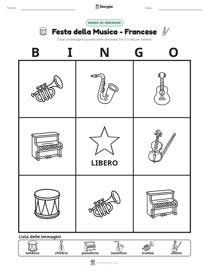 Bingo delle Immagini