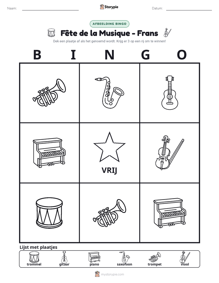 Afbeelding Bingo