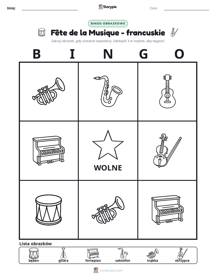 Bingo obrazkowe