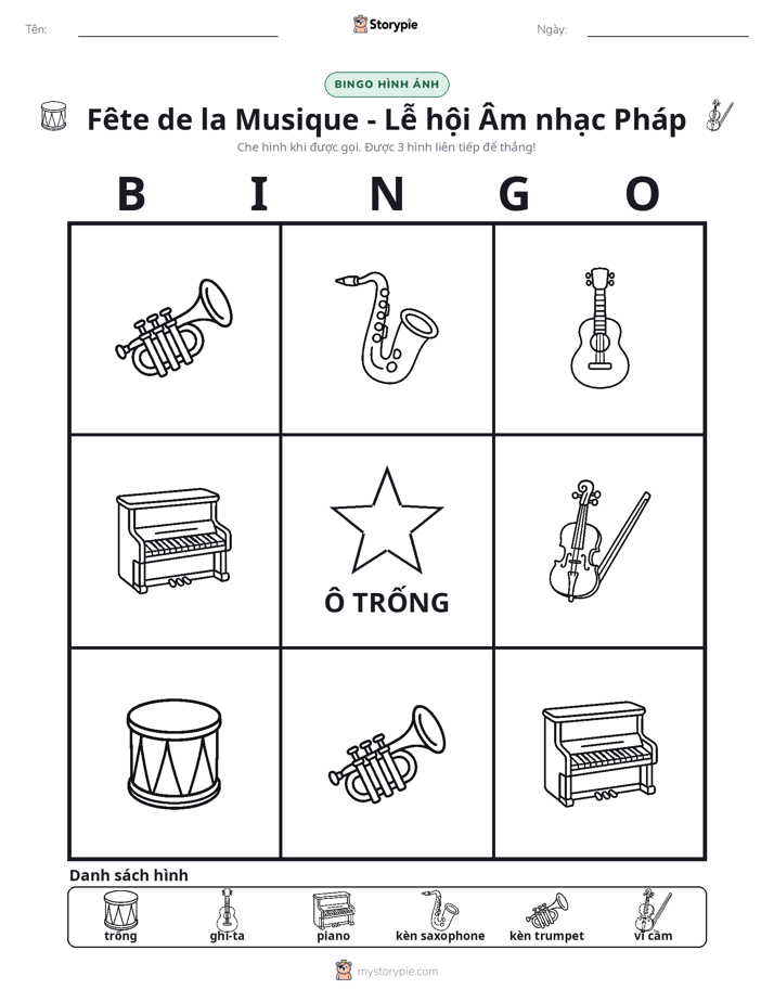 Bingo Hình Ảnh