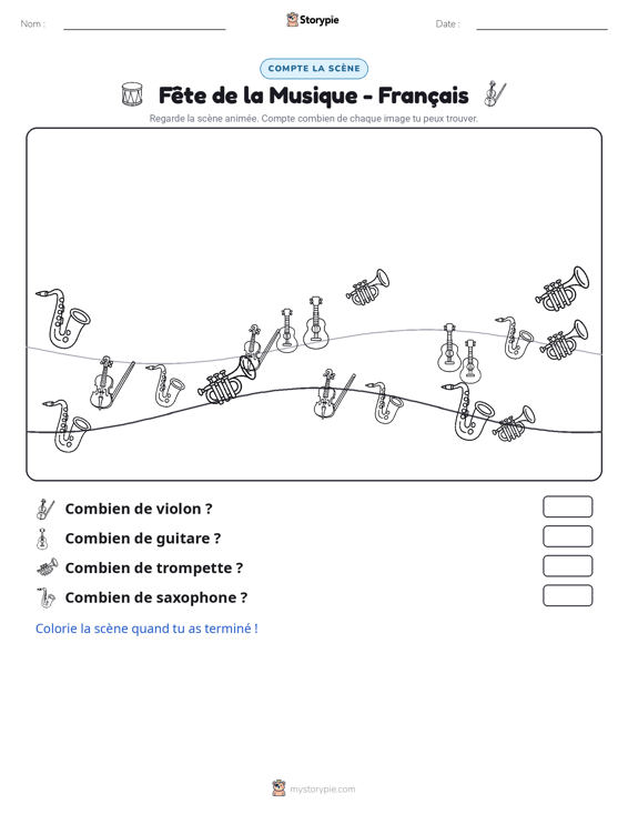 Scène de Comptage
