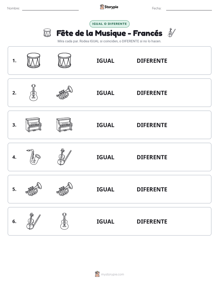 Igual o Diferente