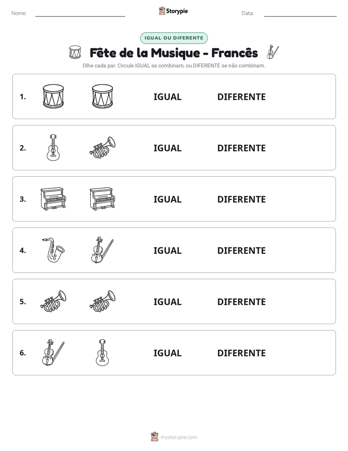 Igual ou Diferente