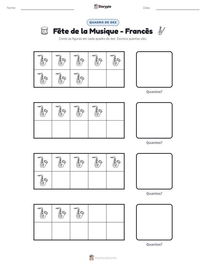 Moldura de Dez