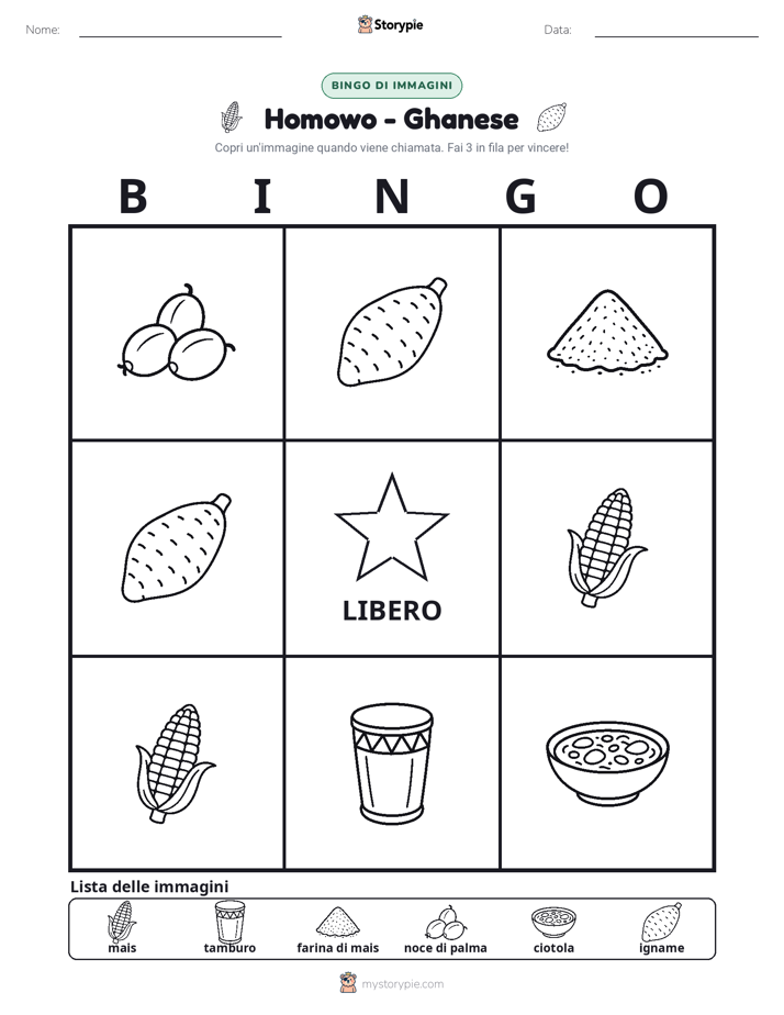 Bingo delle Immagini
