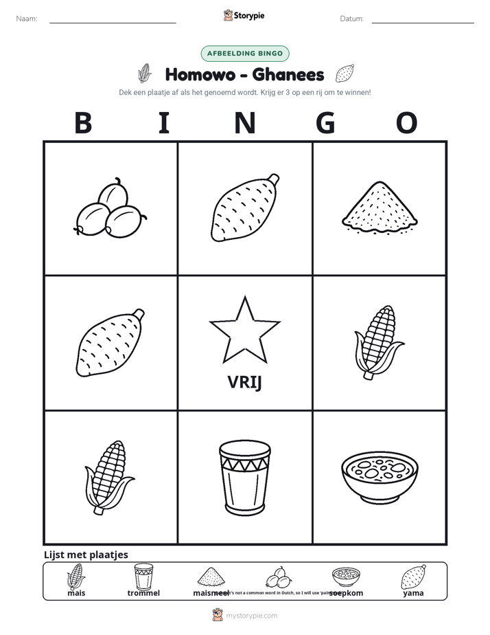 Afbeelding Bingo
