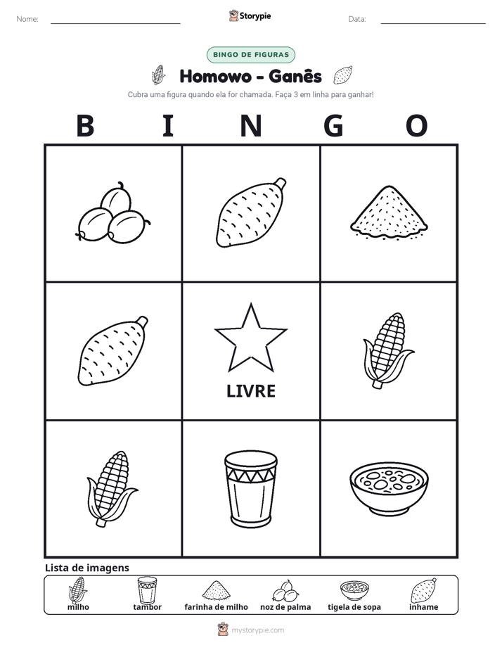 Bingo de Imagens