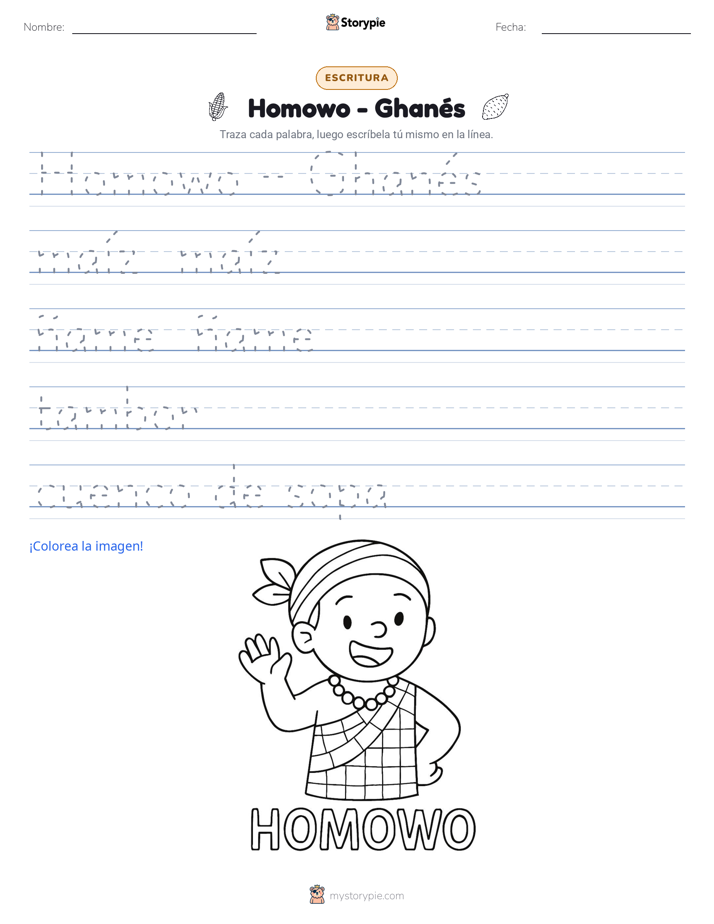 Práctica de Escritura