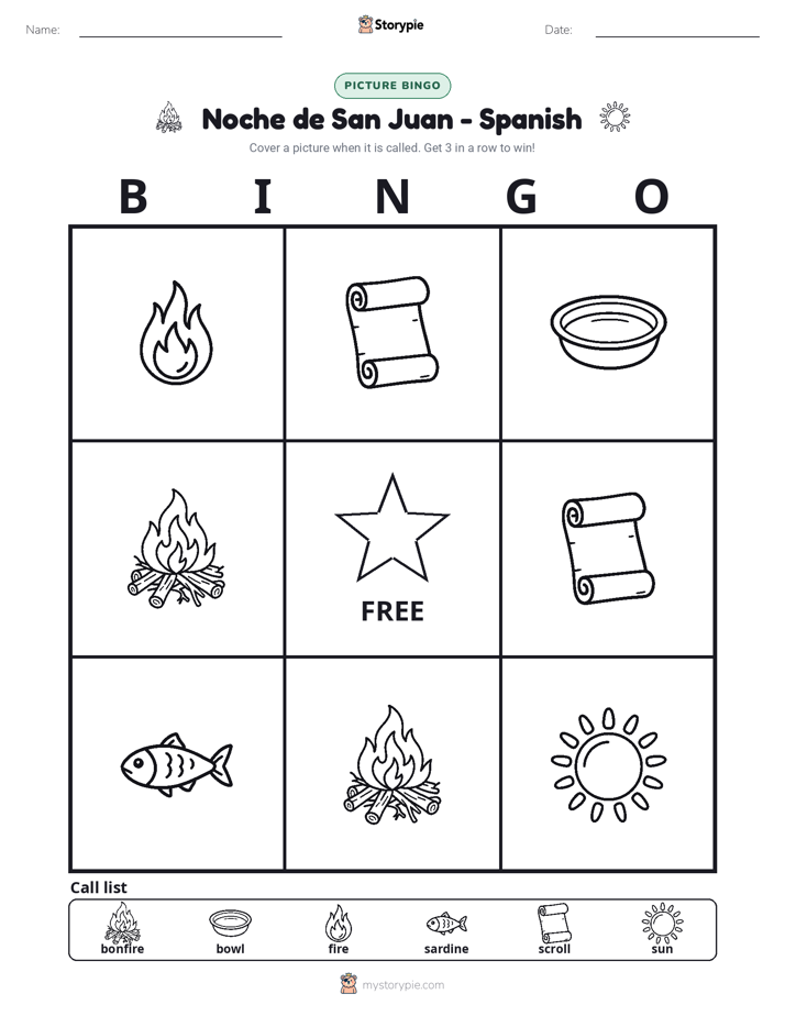 Picture Bingo