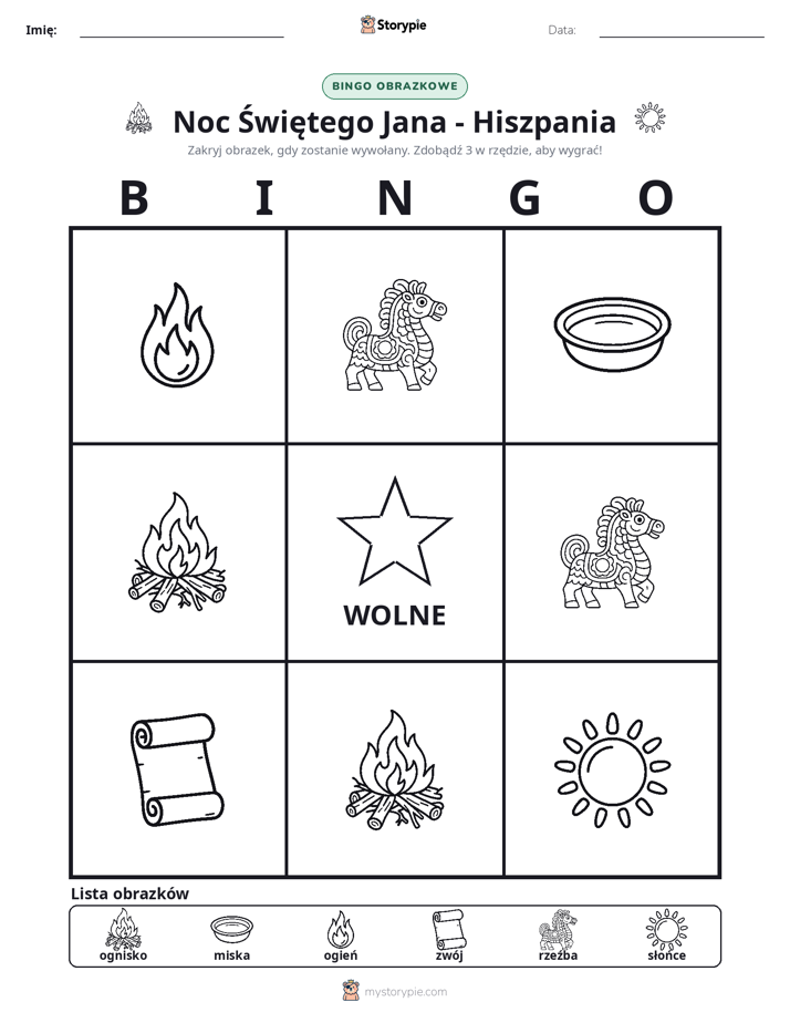 Bingo obrazkowe