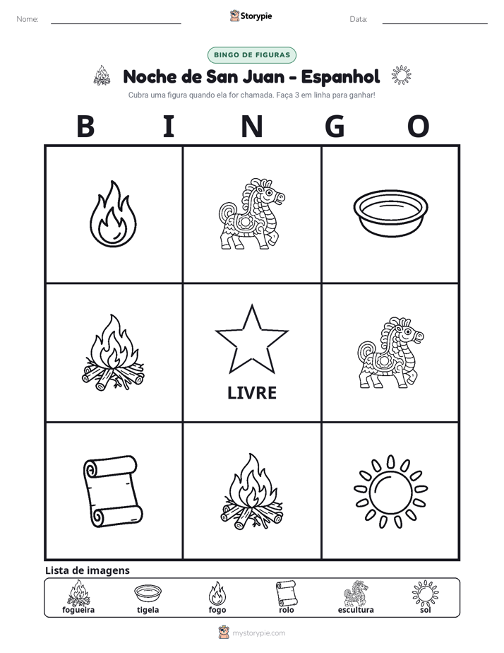 Bingo de Imagens