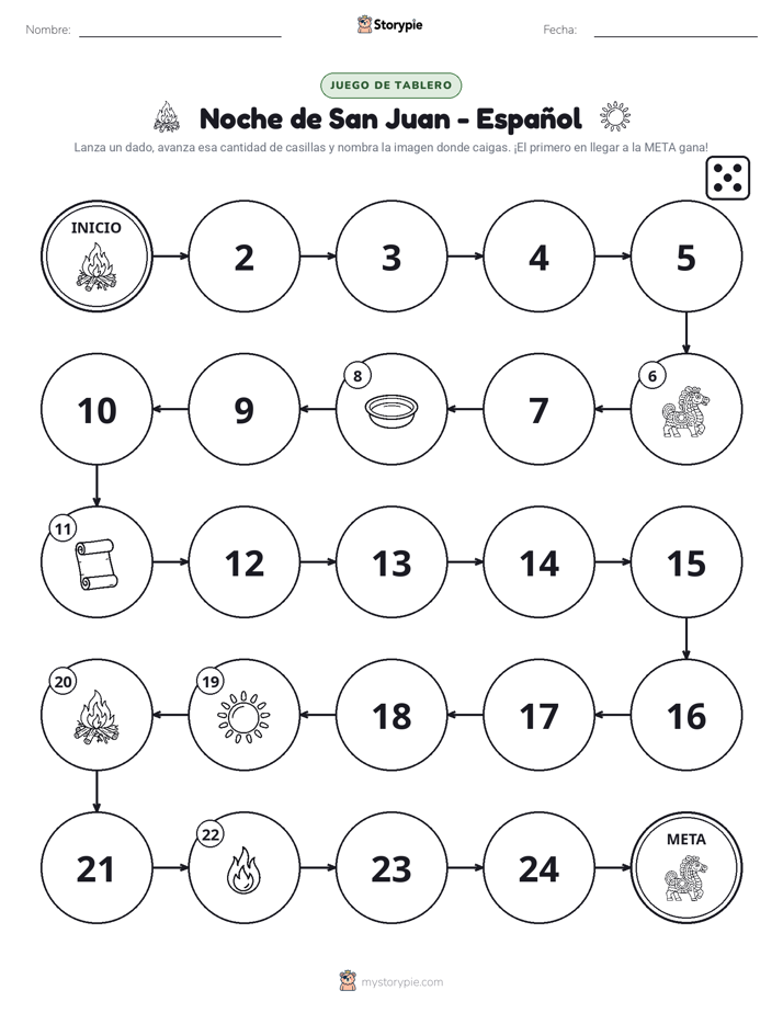 Juego de Rueda y Avanza