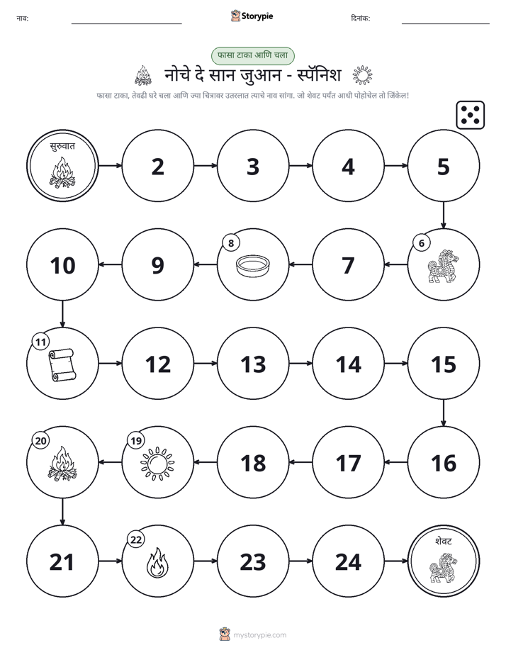 रोल & हलवा खेळ