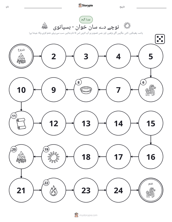 رول اور منتقل کریں کھیل