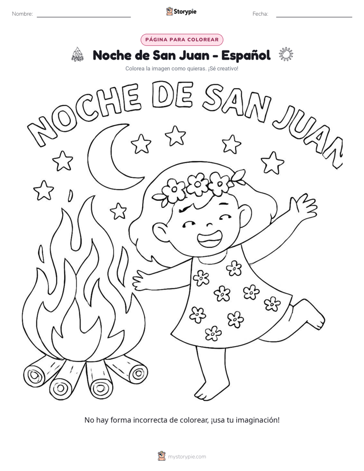 Página para Colorear
