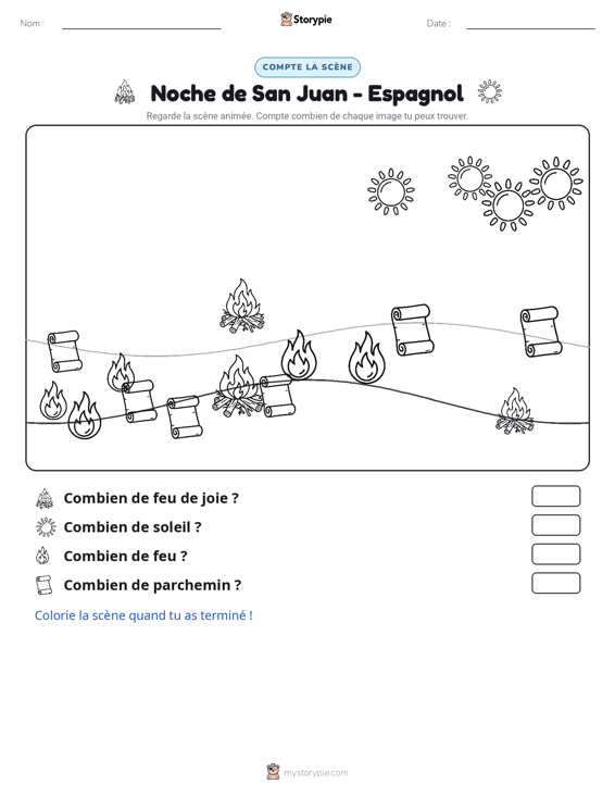 Scène de Comptage