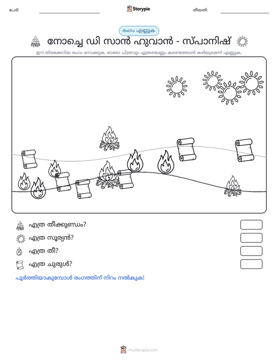 എണ്ണുന്ന ദൃശ്യങ്ങൾ