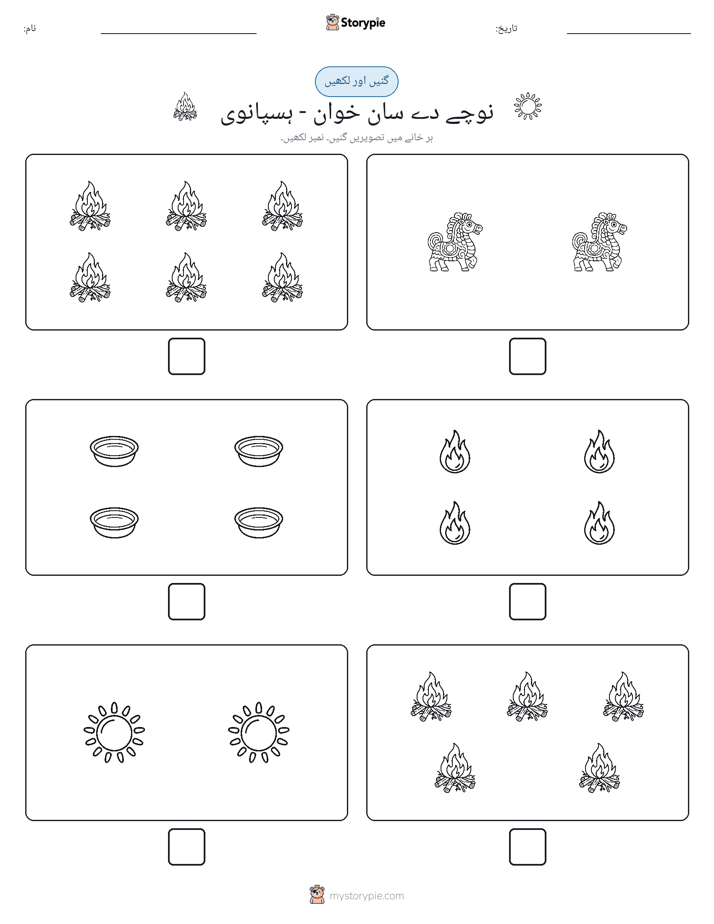 گنیں اور لکھیں